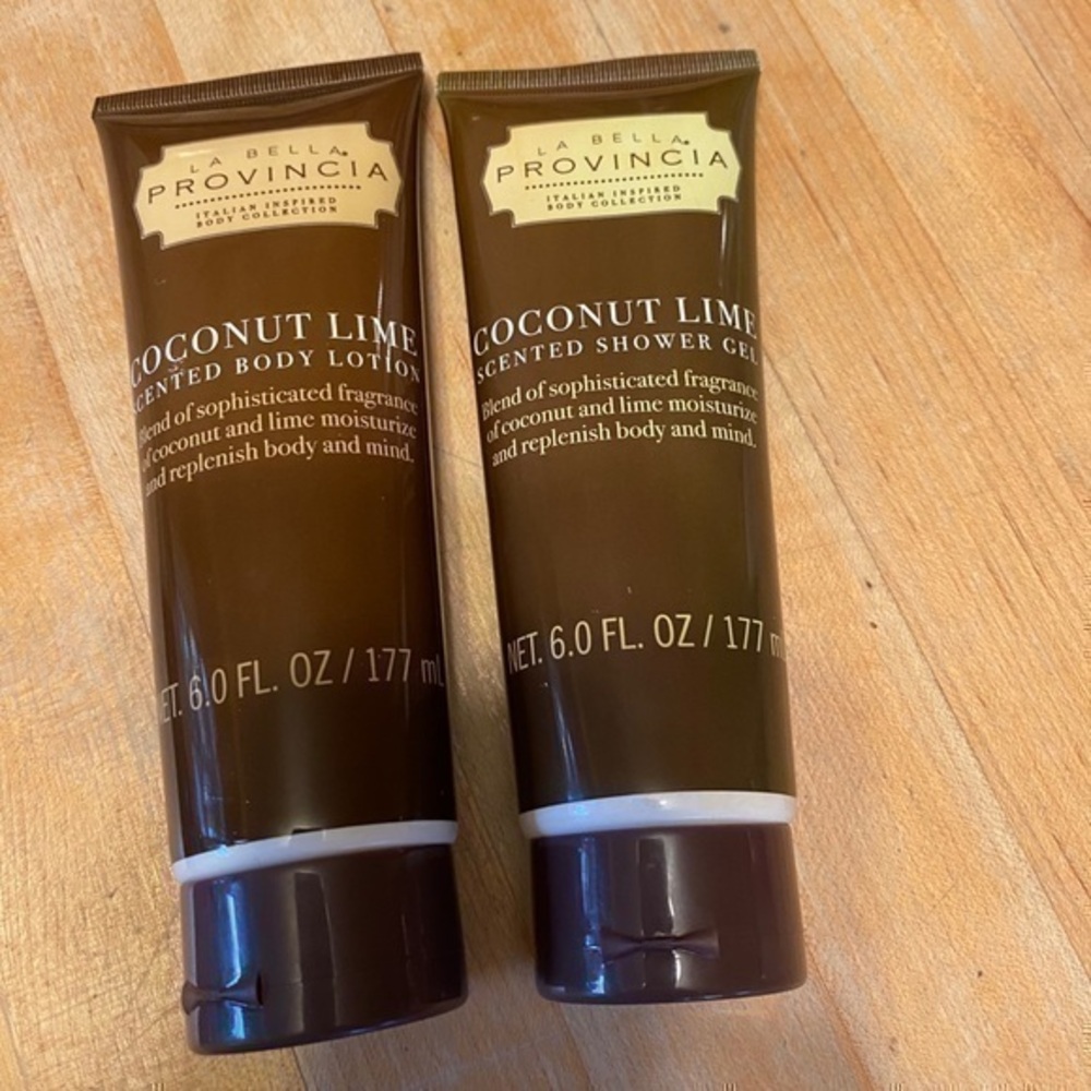 La Bella provincial body lotion and shower gel